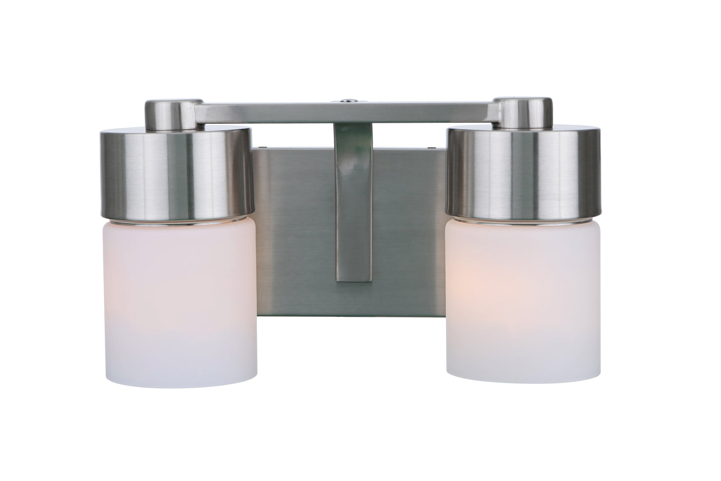 12314BNK2 - District 2 Light 13.5" Wide Vanity Light - Brushed Nickel