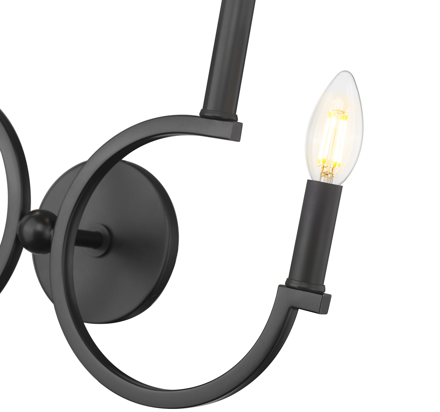 2016-4S-MB - Cordelia 4 Light Wall 16" Sconce - Matte Black