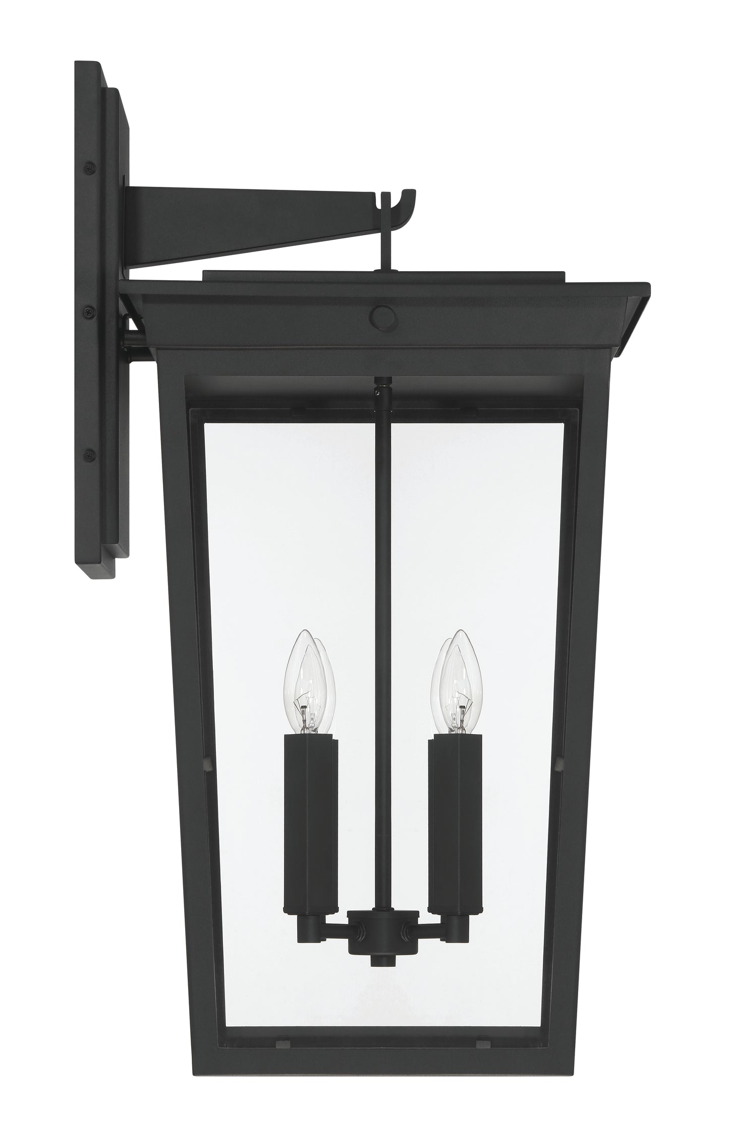ZA7824-TB - Duncan 4 Light 28" High Outdoor Wall Lantern - Textured Black