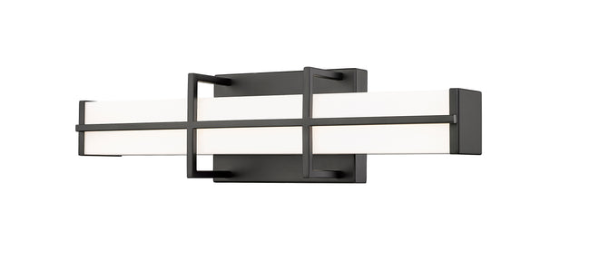 1011-18W-MB-LED - Harrison 1 Light 18" Vanity - Matte Black