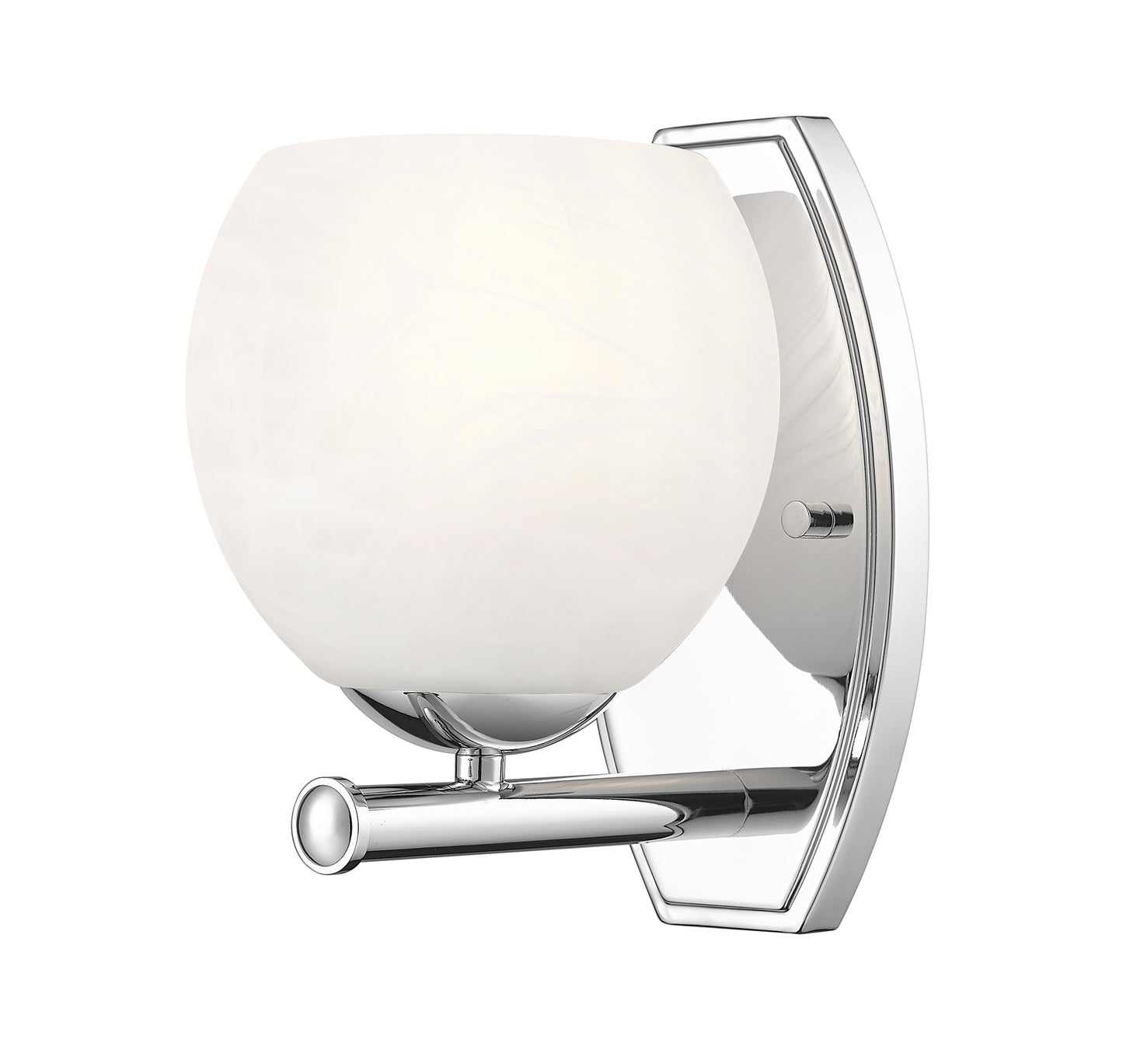 1963-1S-CH - Colette 1 Light Wall 9" Sconce - Chrome