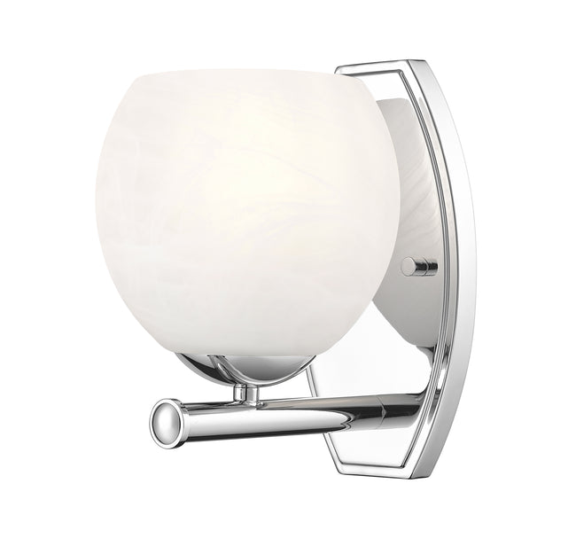 1963-1S-CH - Colette 1 Light Wall 9" Sconce - Chrome