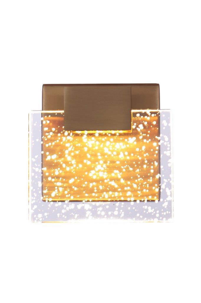 15905SB-LED - Alamere 1 Light 5" High Wall Sconce - Satin Brass