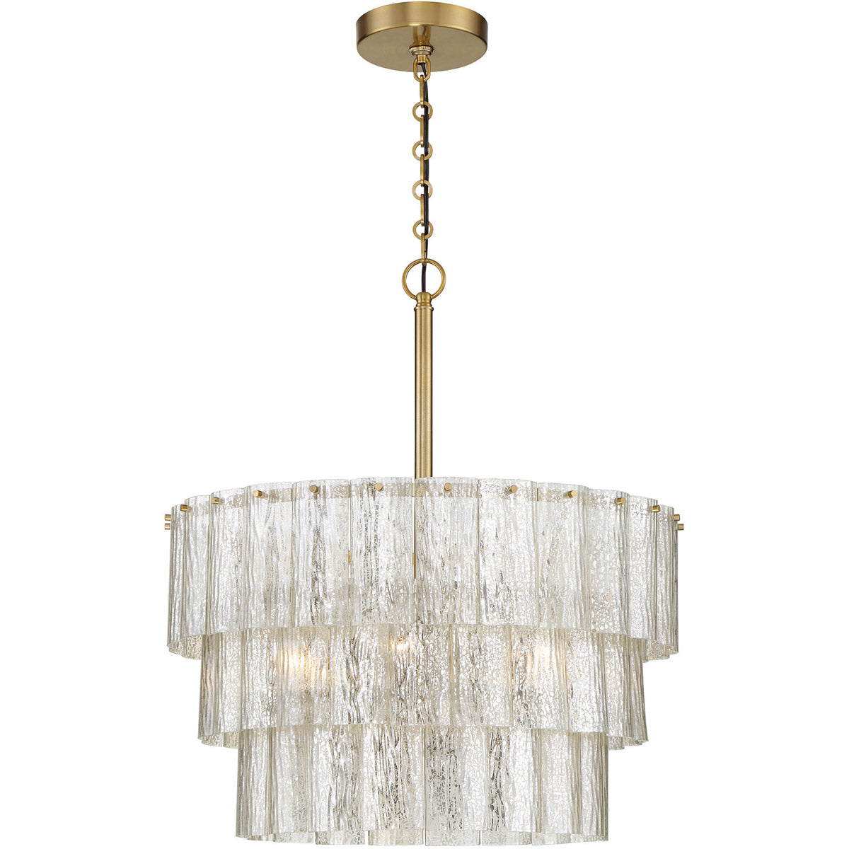 48694-SB - Museo 9 Light 20" Wide Pendant - Satin Brass