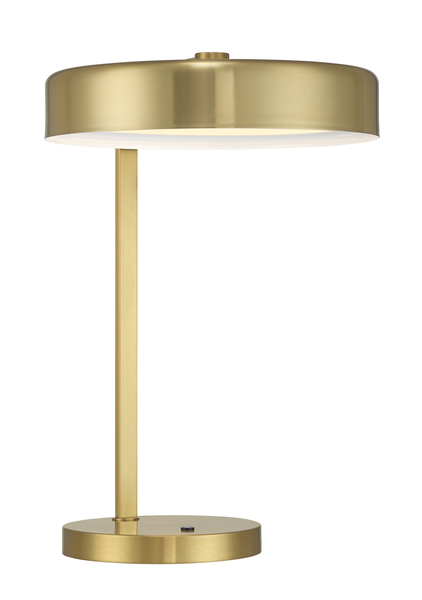 87019SB-T - Keeva 1 Light 17" High Table Lamp - Satin Brass