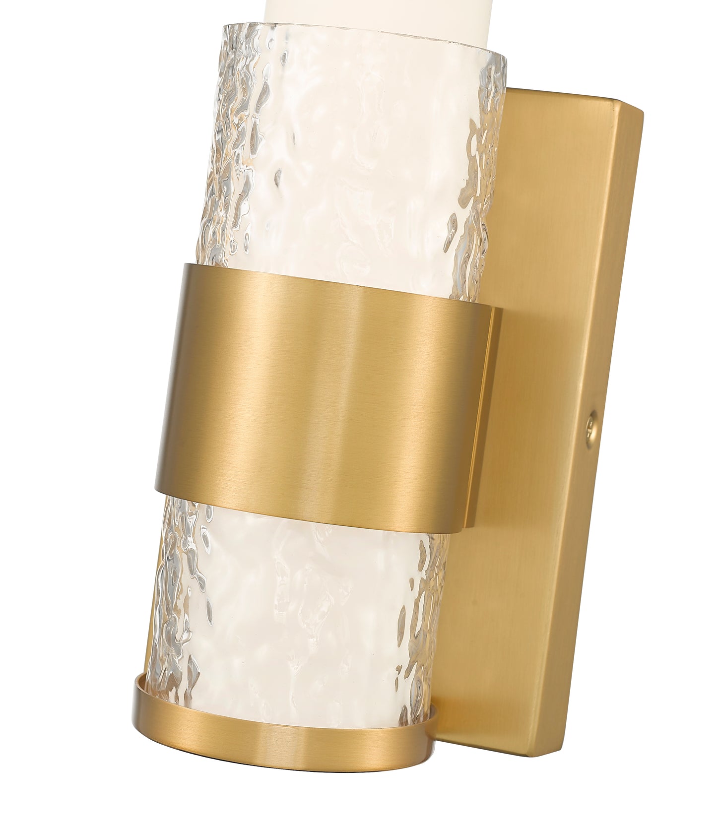 1015-1S-MGLD-LED - Egon 1 Light Wall 16" Sconce - Modern Gold