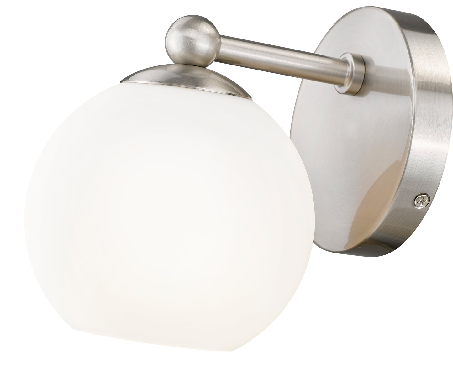 1100-1S-BN - Neoma 1 Light Wall 7" Sconce - Brushed Nickel