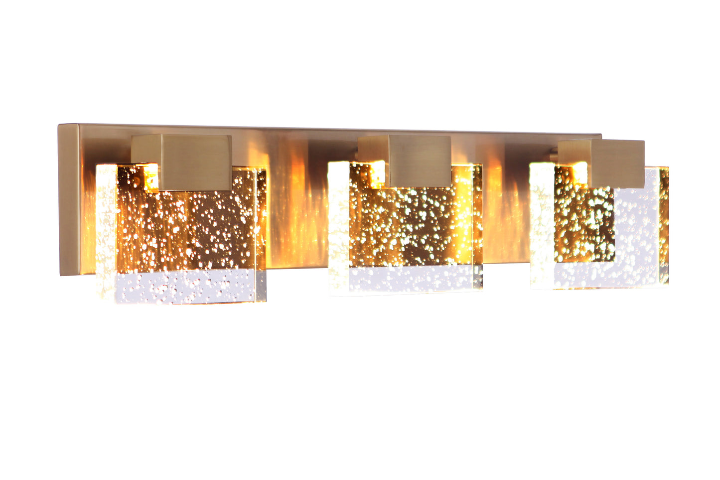 15921SB-LED - Alamere 3 Light 21" Wide LED Vanity Light - Satin Brass