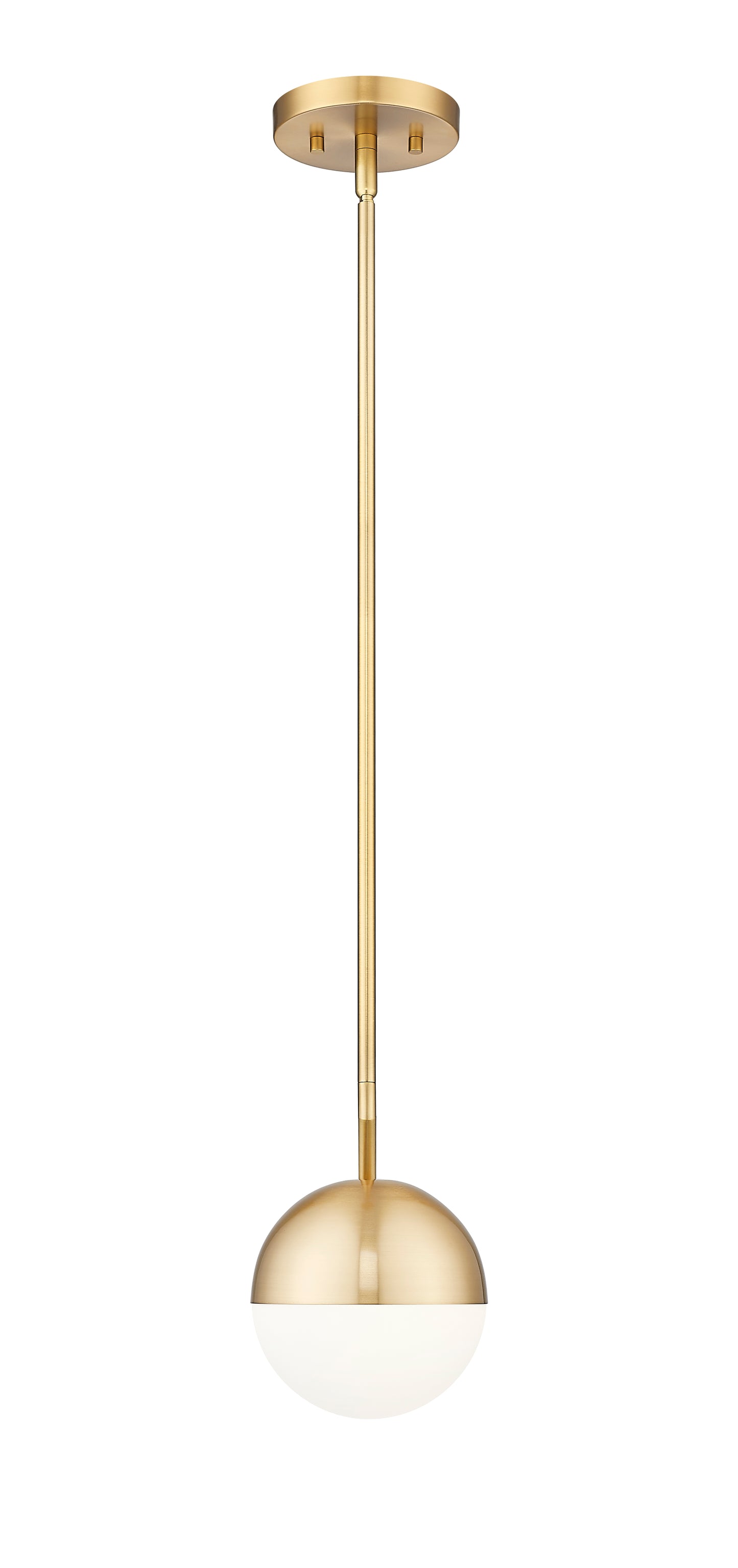 7517P7-MGLD - Realm Sphere 1 Light 8" Pendant - Modern Gold