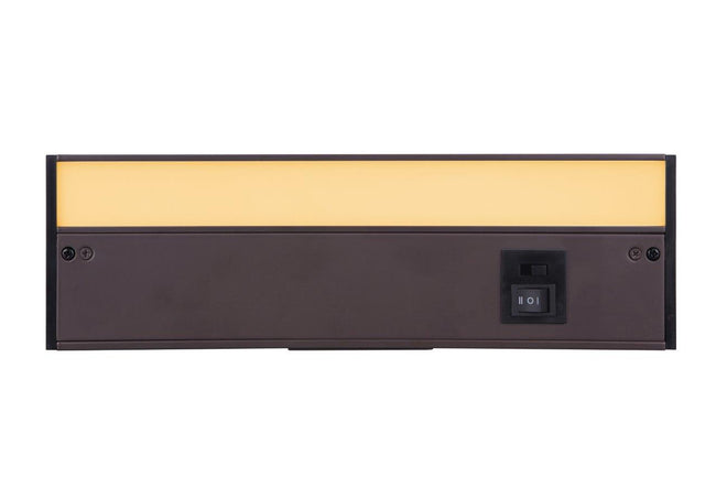 CUC3012-BZ-LED - 3CCT Under Cabinet Light Bars 1 Light 3.63" Wide Under Cabinet Light Bar - Bronze