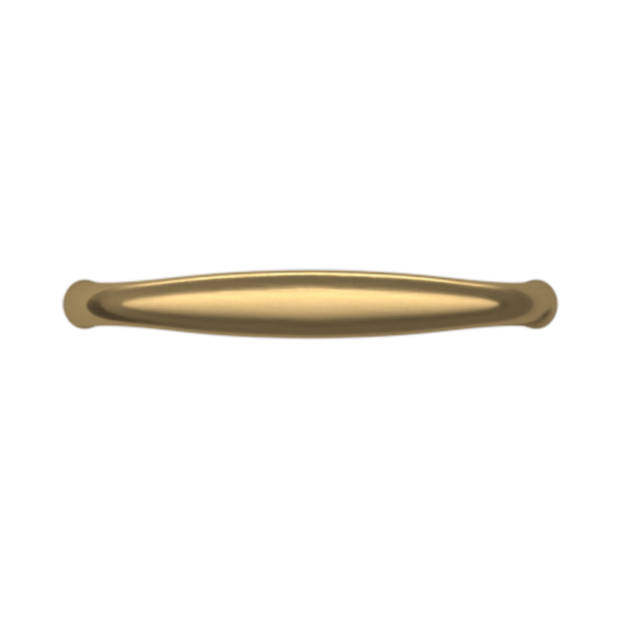 4480044 - 4" Centers - Oval Pull - Satin Brass