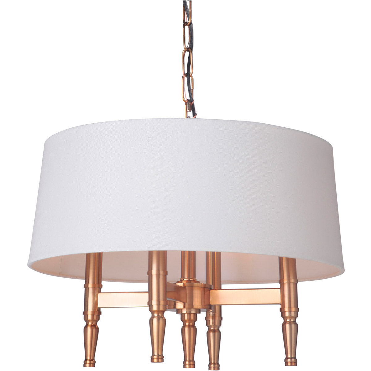 44694-SB - Ella 4 Light 18" Wide Pendant - Satin Brass