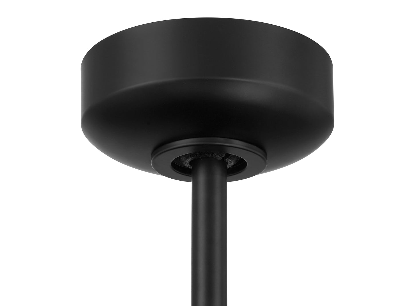 TRY52FBSB5-NWF - Theiry 52" Ceiling Fan no Wifi 52" 5 Blade Ceiling Fan with Light Kit - Flat Black / Satin Brass