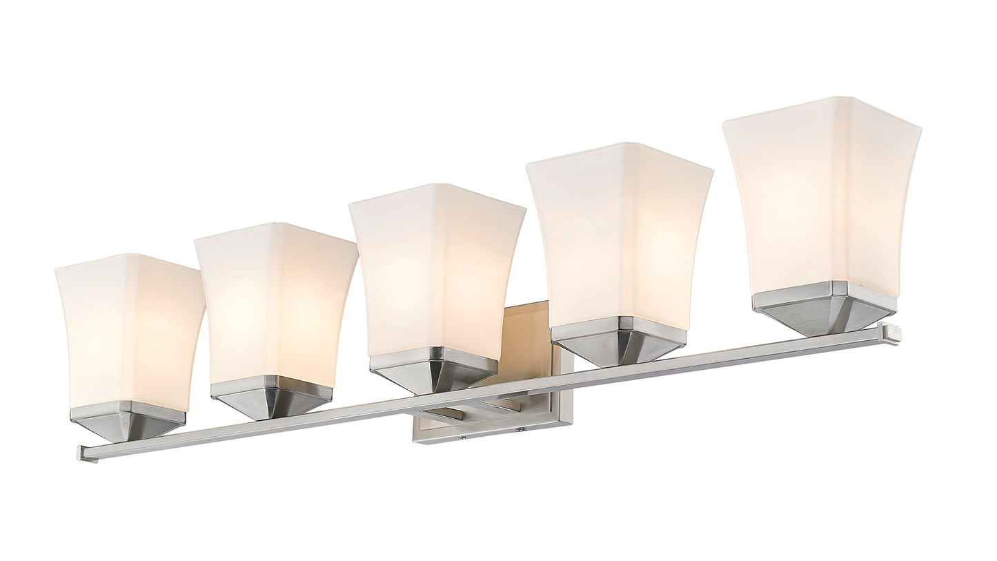 1939-5V-BN - Darcy 5 Light 38" Vanity - Brushed Nickel
