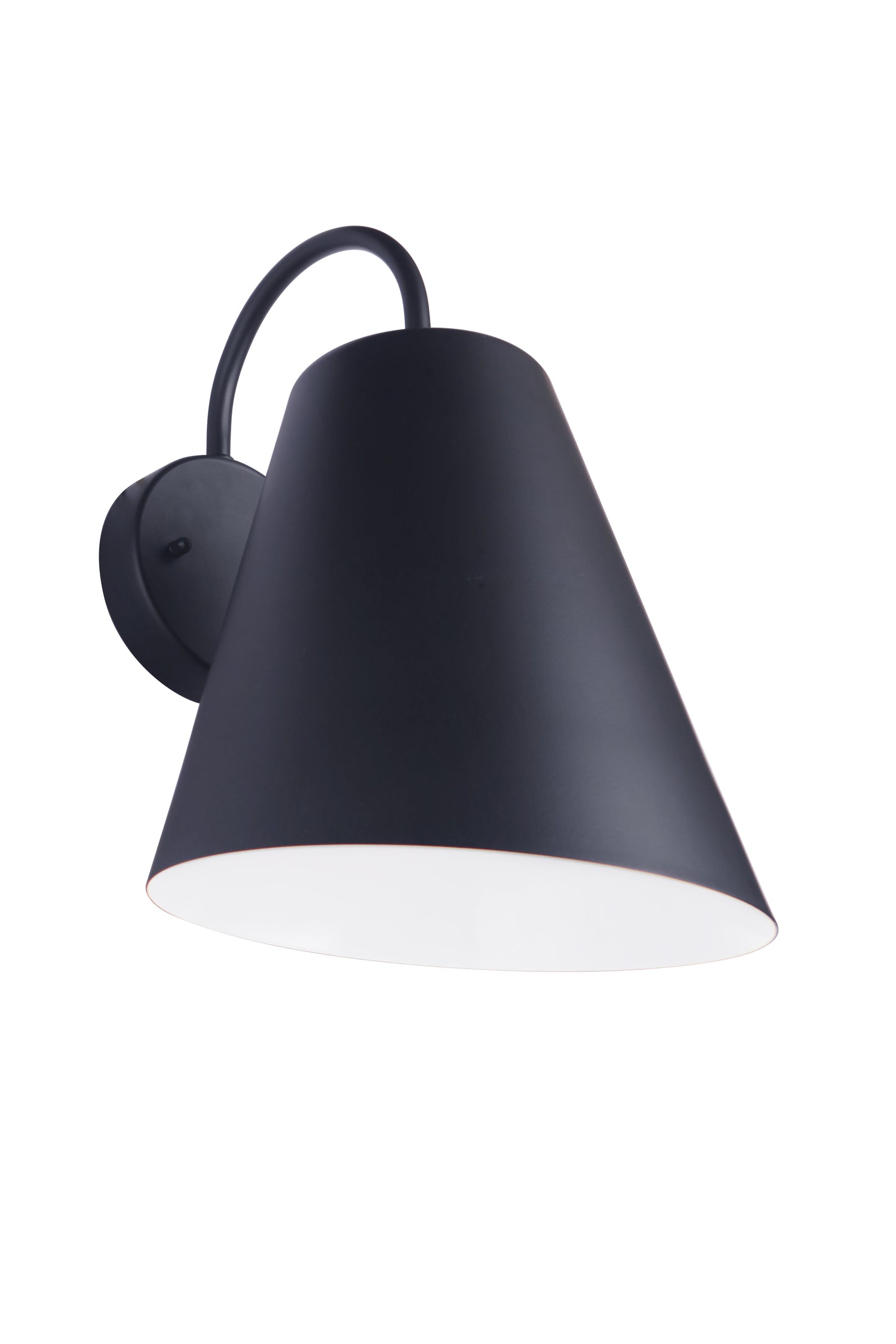 ZA5014-MN - Point Clear 1 Light 13" High Outdoor Wall Lantern - Midnight