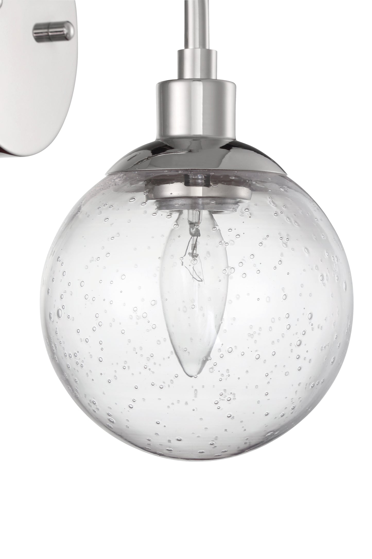 53301-CH - Que 1 Light 10.5" High Wall Sconce - Chrome