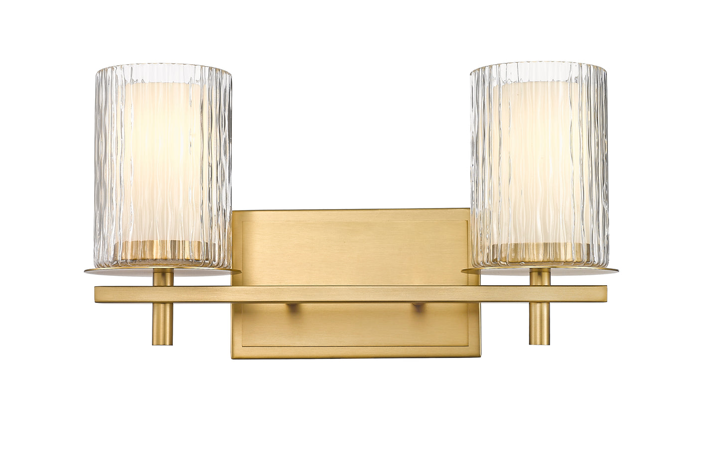 1949-2V-MGLD - Grayson 2 Light 16" Vanity - Modern Gold