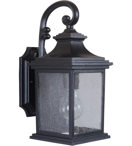 Z3204-MN - Gentry 1 Light 13.63" High Outdoor Wall Lantern - Midnight