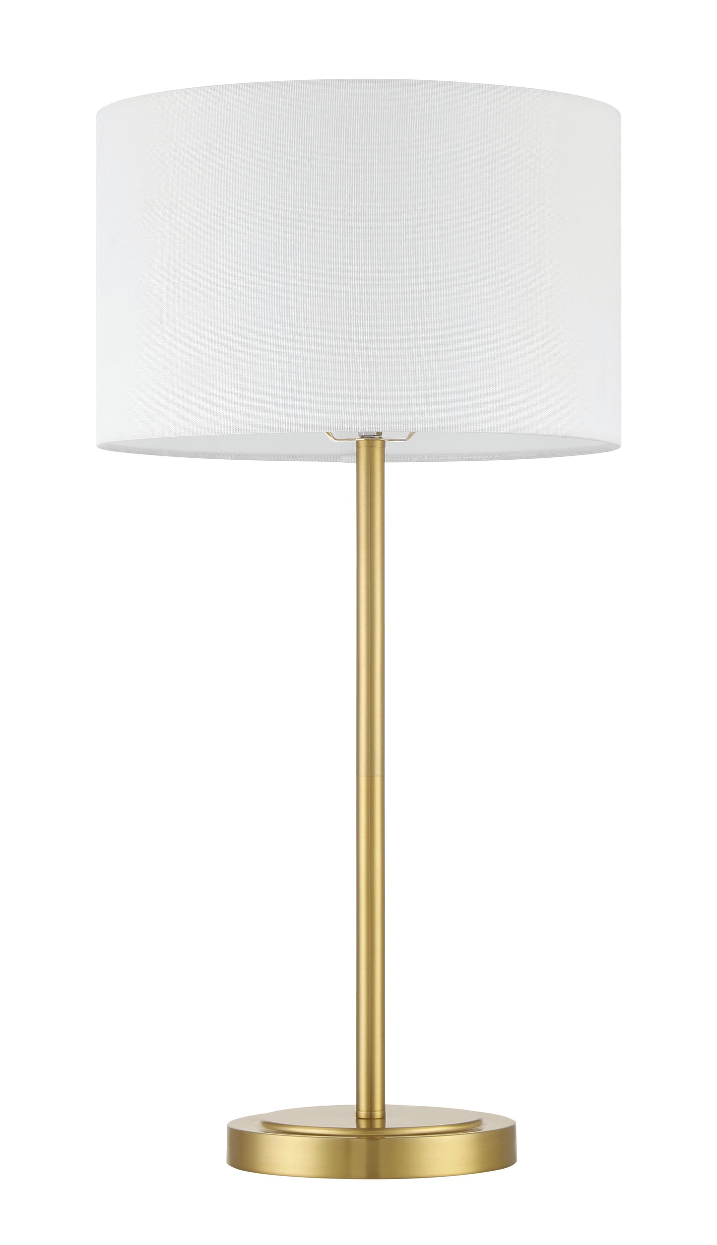 87009SB-T - Jones 1 Light 27" High Table Lamp - Satin Brass