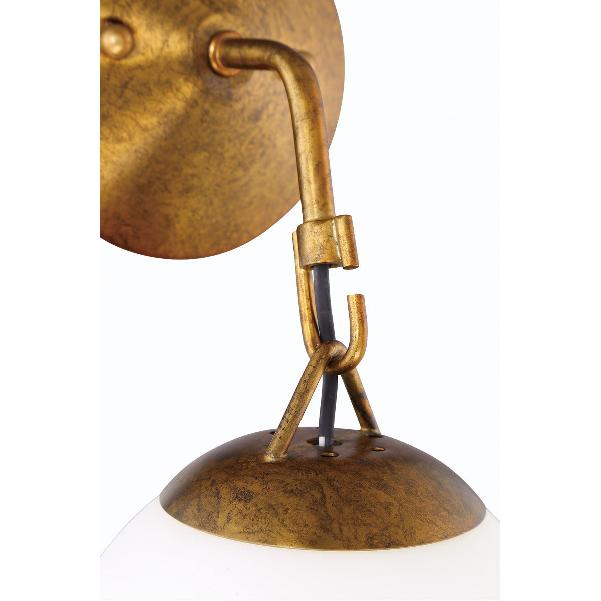 50761-PAB - Orion 1 Light 12.75" High Wall Sconce - Patina Aged Brass