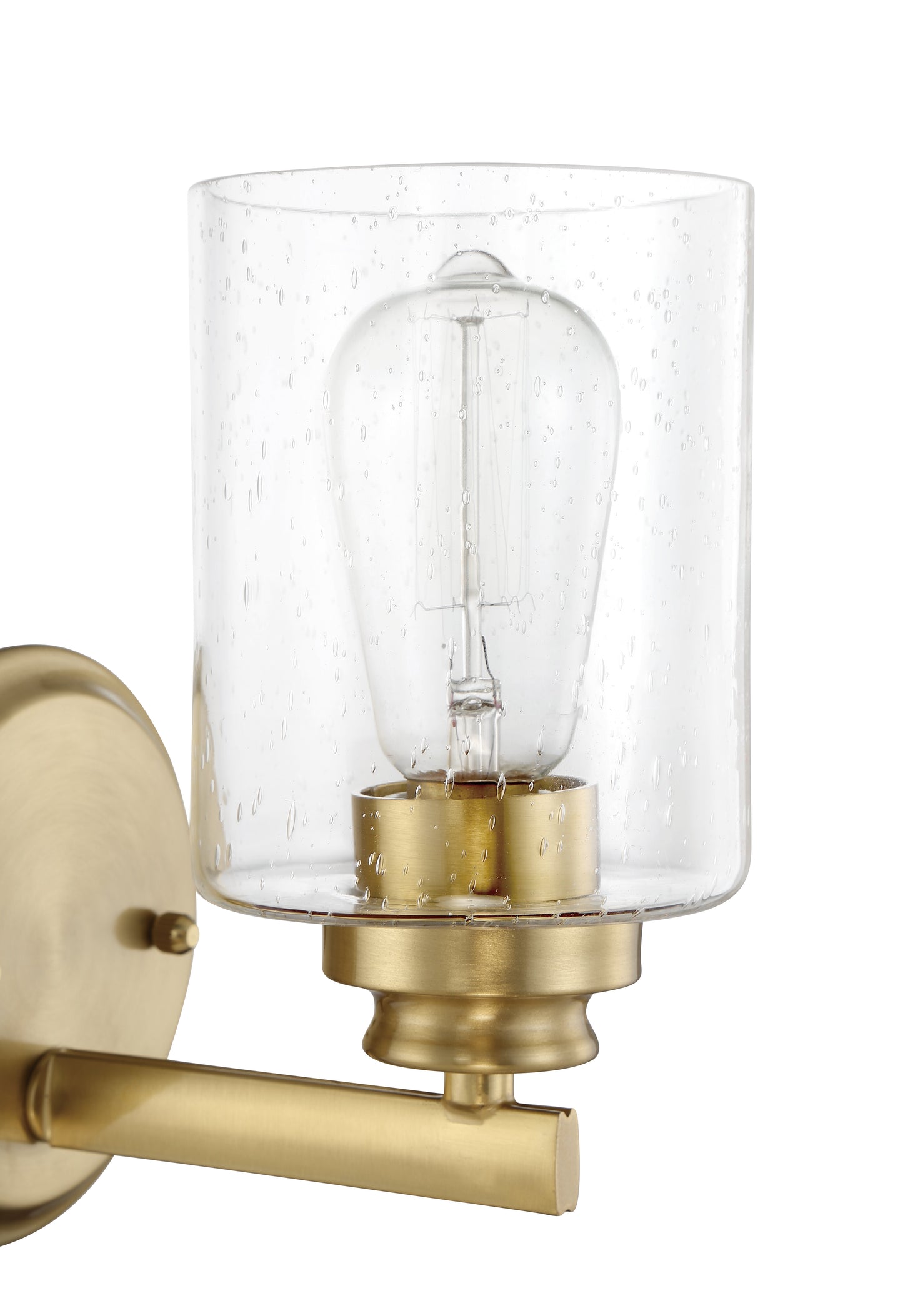 50501-SB - Bolden 1 Light 8.5" High Wall Sconce - Satin Brass