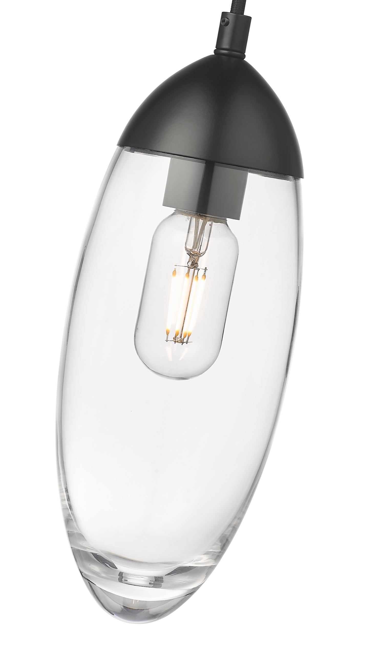 651P-MB - Arden 1 Light 4" Pendant - Matte Black
