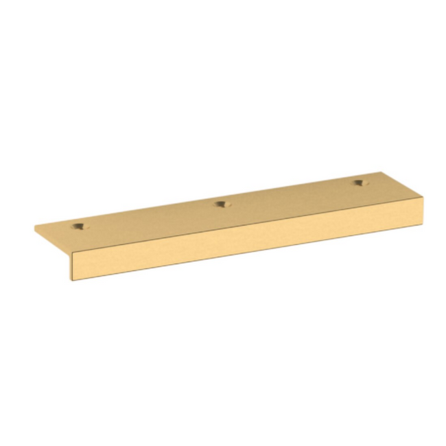 4621044 - 4" Centers - Edge Pull - Satin Brass