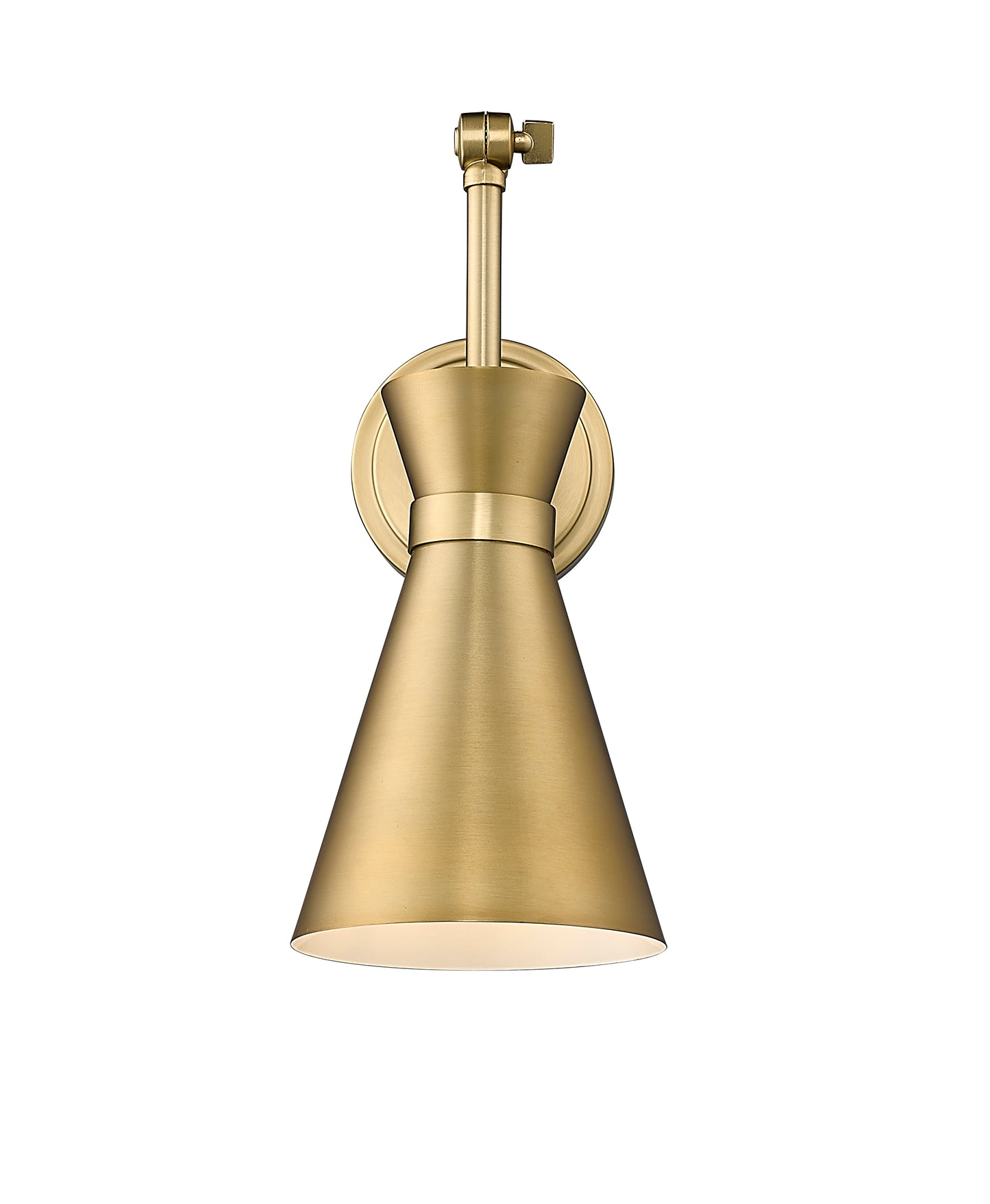351S-MGLD - Soriano 1 Light Wall 6" Sconce - Modern Gold