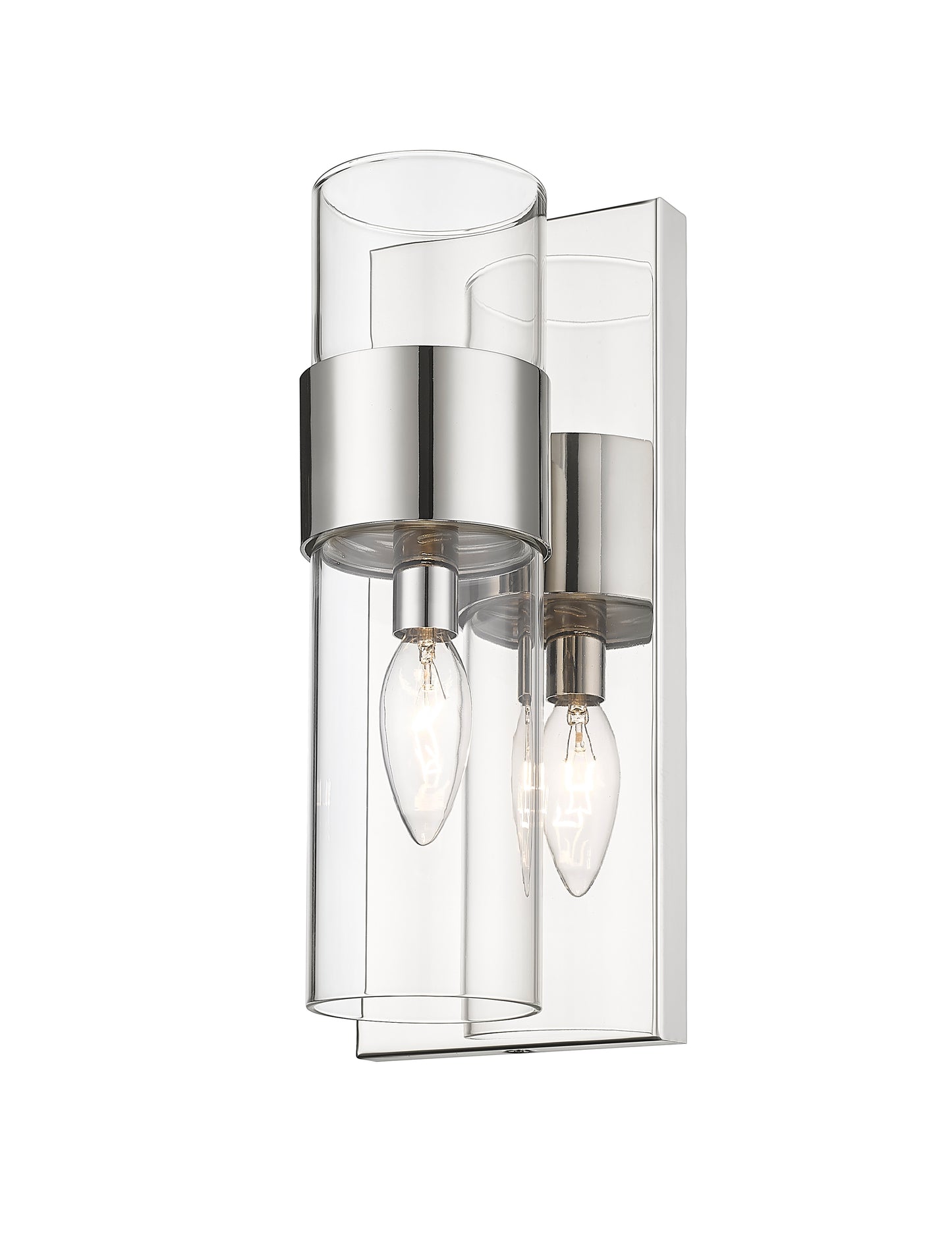 343-1S-PN - Lawson 1 Light Wall 12" Sconce - Polished Nickel