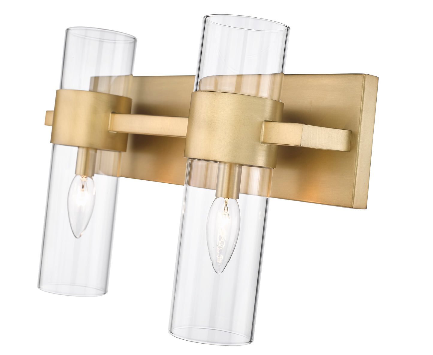 343-2V-RB - Lawson 2 Light 17" Vanity - Rubbed Brass