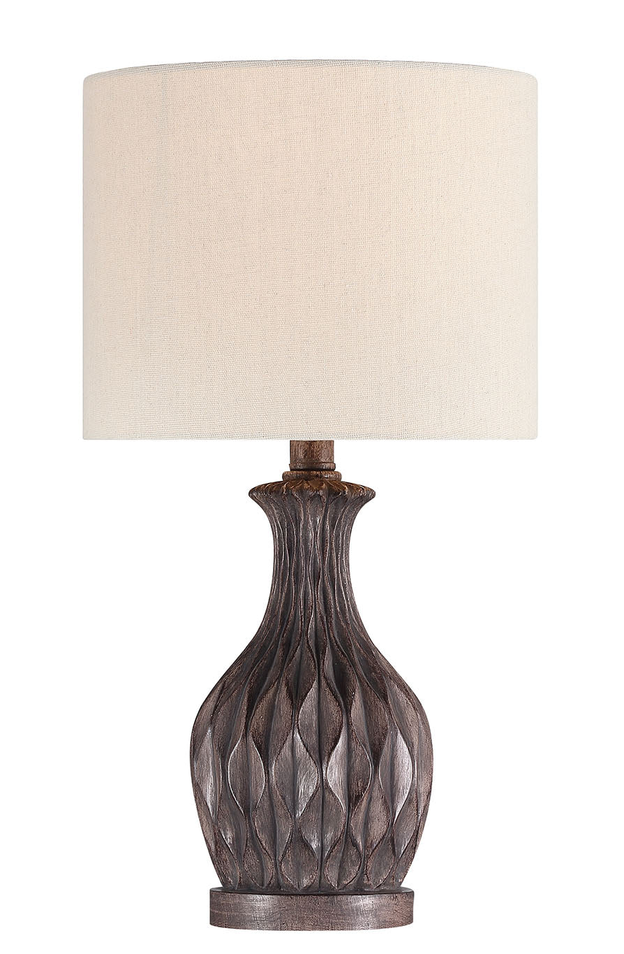 86265 - 1 Light 18" High Table Lamp - Brown