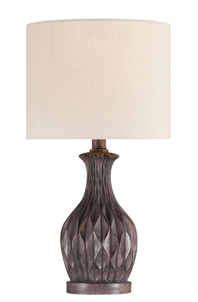 86265 - 1 Light 18" High Table Lamp - Brown