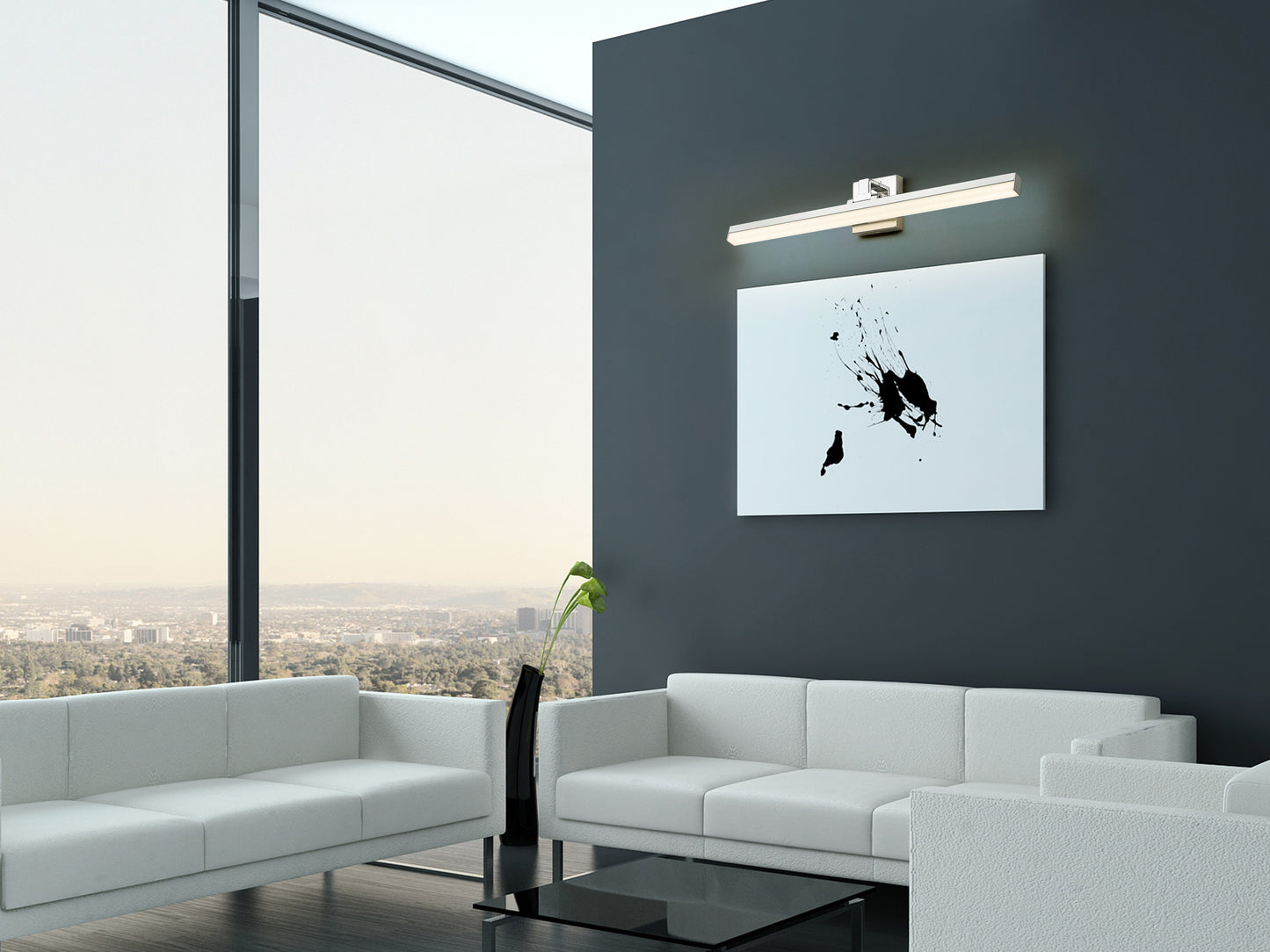 1009-32W-CH-LED - Liam 1 Light 32" Vanity - Chrome