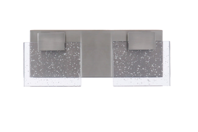 15913BNK-LED - Alamere 2 Light 13" Wide LED Vanity Light - Brushed Nickel
