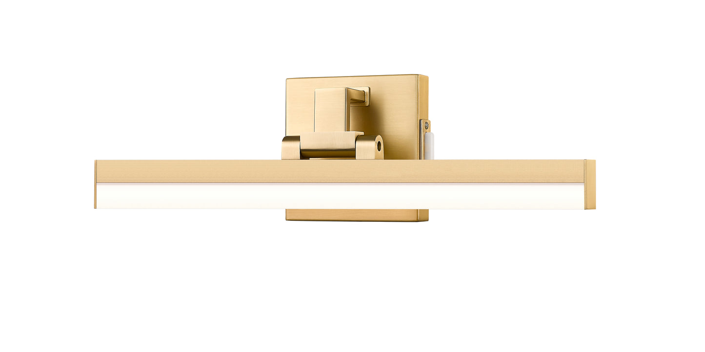1009-18W-MGLD-LED - Liam 1 Light 18" Vanity - Modern Gold