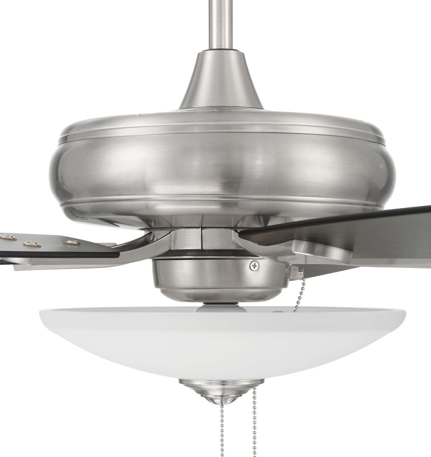 ECF111BNK5-BNGW - Eos 3 Light Bowl 52" 5 Blade Ceiling Fan with Light Kit - Brushed Nickel