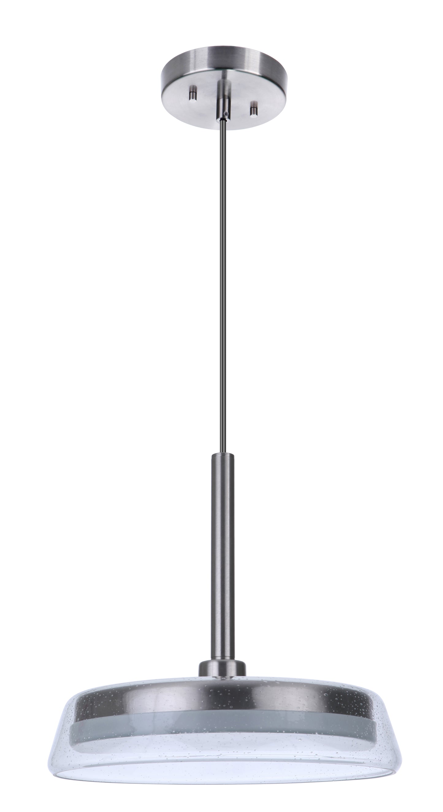 55192-BNK-LED - Centric 1 Light 14" Wide Pendant - Brushed Nickel