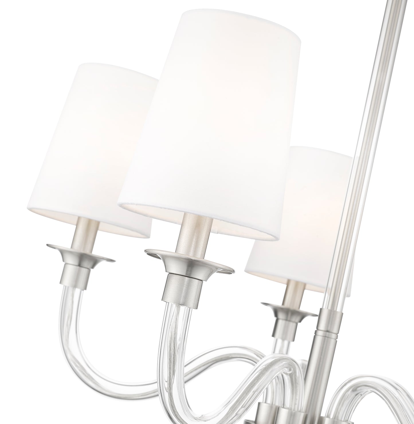 1950-5BN - Katerina 5 Light 24" Chandelier - Brushed Nickel