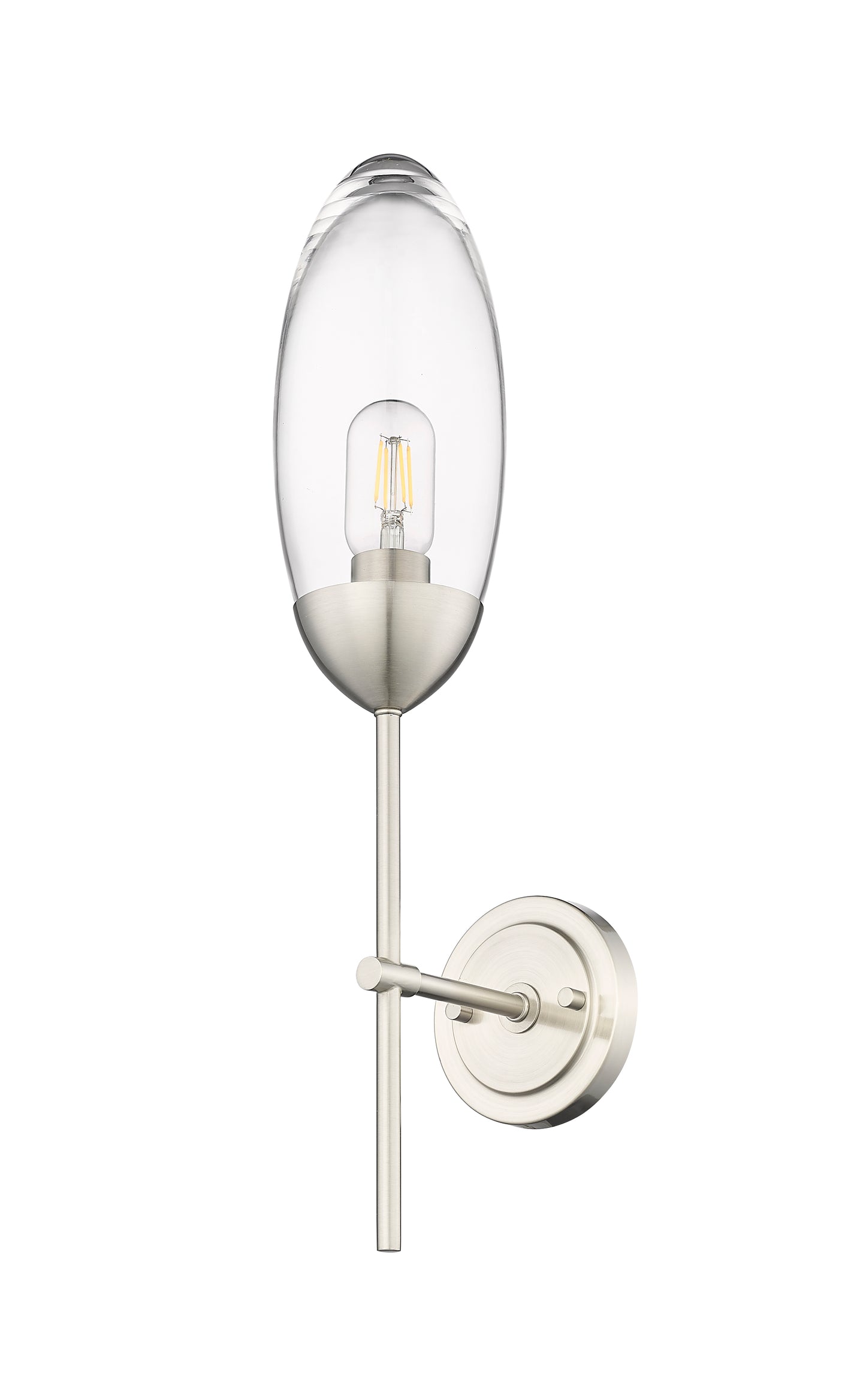 651S-BN - Arden 1 Light Wall 22" Sconce - Brushed Nickel