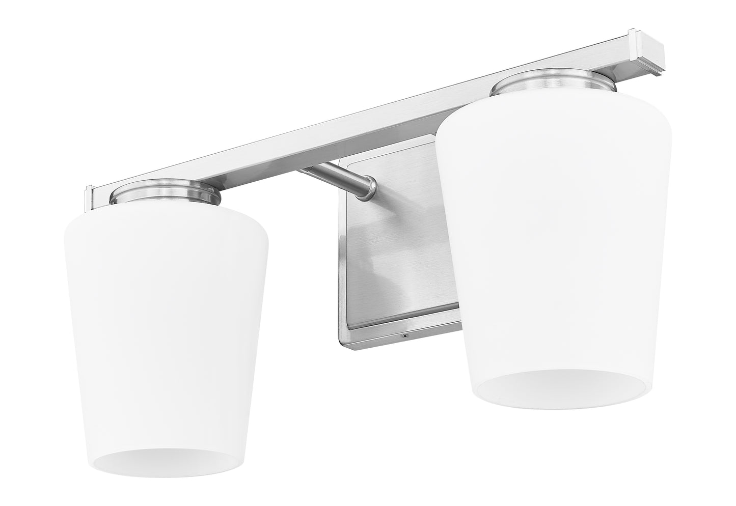 7703-2V-BN - Nextra 2 Light 16" Vanity - Brushed Nickel
