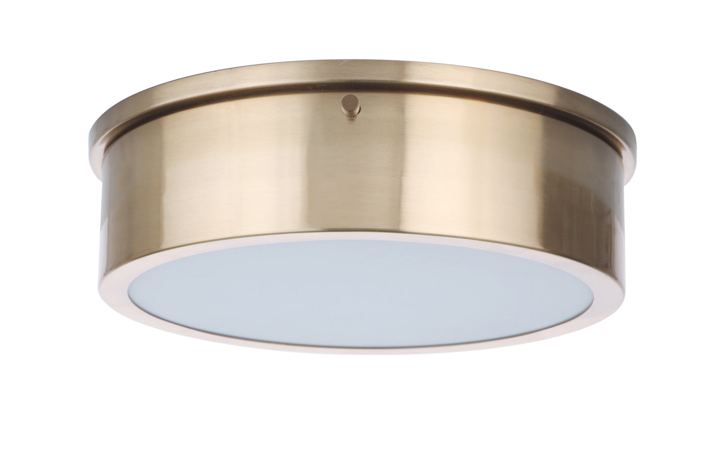 X6711-SB-LED - Fenn 1 Light 11" Wide Flush Mount - Satin Brass