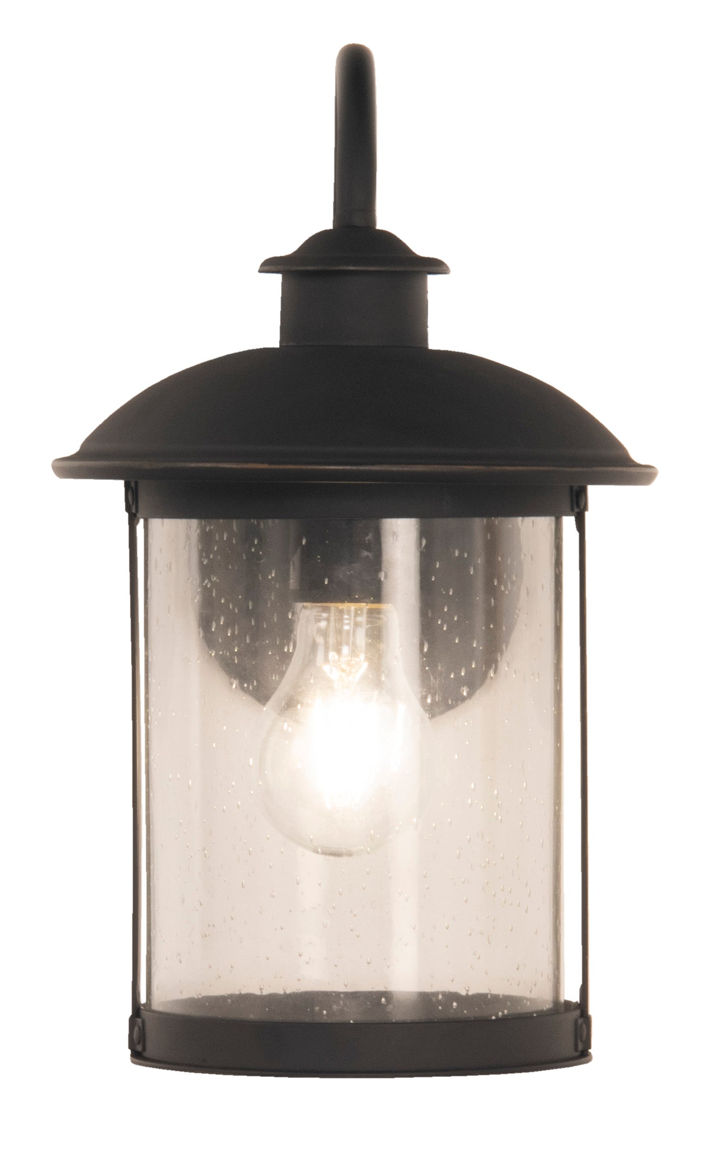 ZA3204-DBG - O'Fallon 1 Light 12.63" High Outdoor Wall Lantern - Dark Bronze Gilded