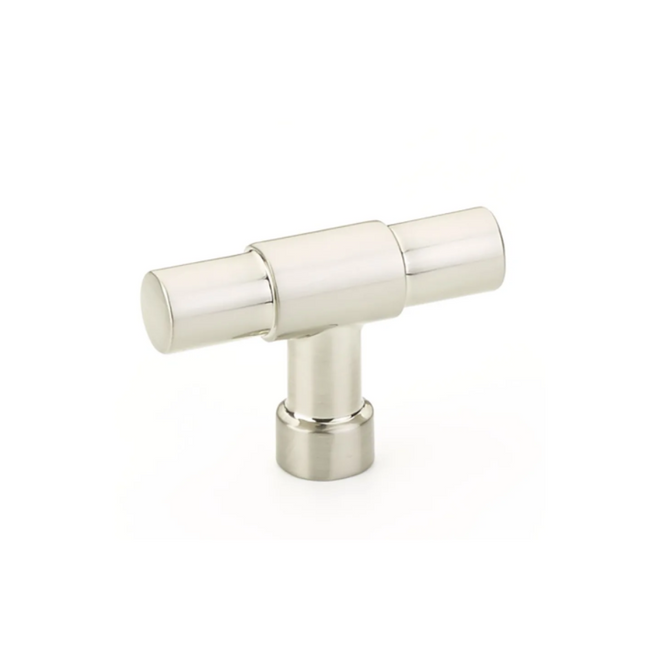86699US15 - 2" Long Jasper Finger Pull - Industrial Modern Hardware Collection - Satin Nickel