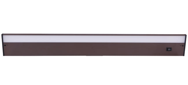 CUC1030-BZ-LED - Undercabinet Light Bars 1 Light 3.63" Wide Under Cabinet Light Bar - Bronze