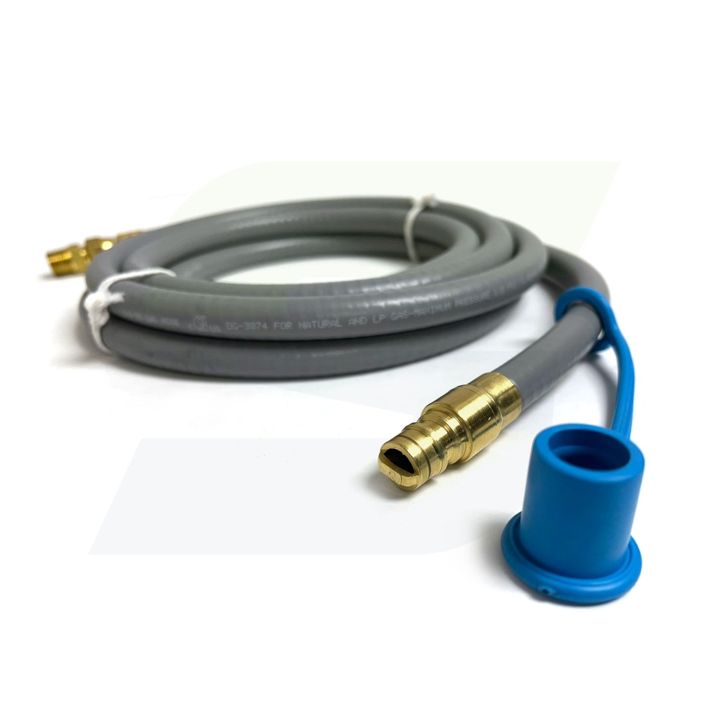 103221 - 3/8″ Natural Gas Hose Connector Kit with BBQ Quick Disconnect