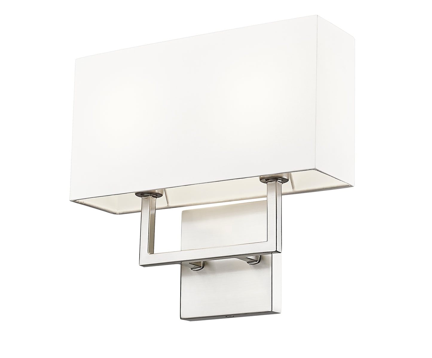 815-2S-BN - Saxon 2 Light Wall 11" Sconce - Brushed Nickel