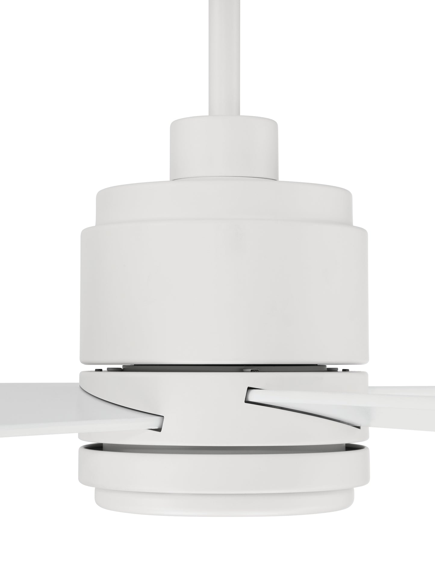 MCY60W4 - McCoy 60" 4-blade ceiling fan with 2-wire HW wall control 60" 4 Blade Ceiling Fan with Light Kit - White