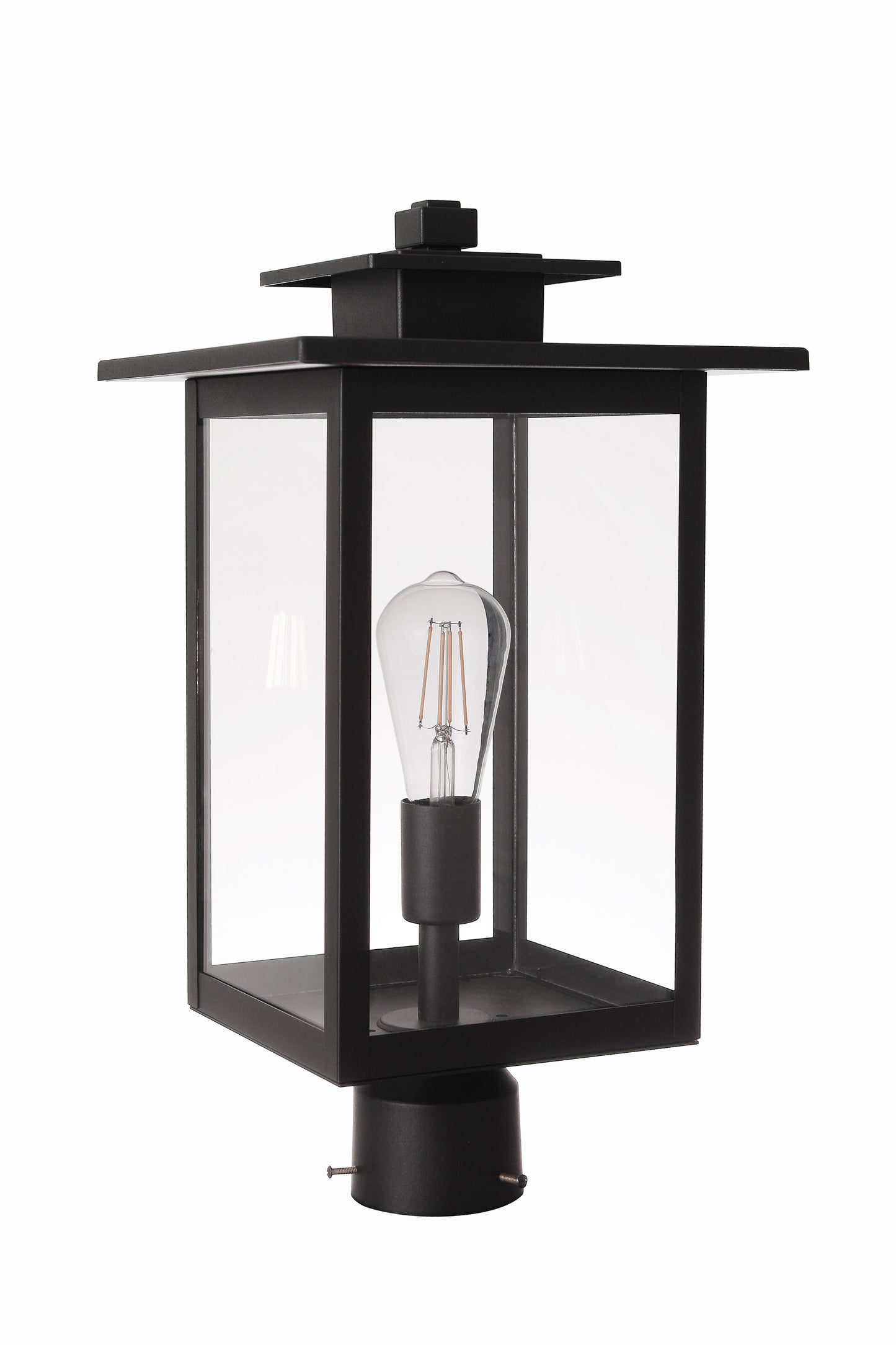 ZA7025-TB - Rock Creek 1 Light 19" High Outdoor Post - Textured Black