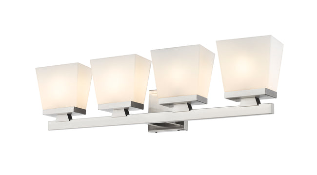 1937-4V-BN - Astor 4 Light 29" Vanity - Brushed Nickel