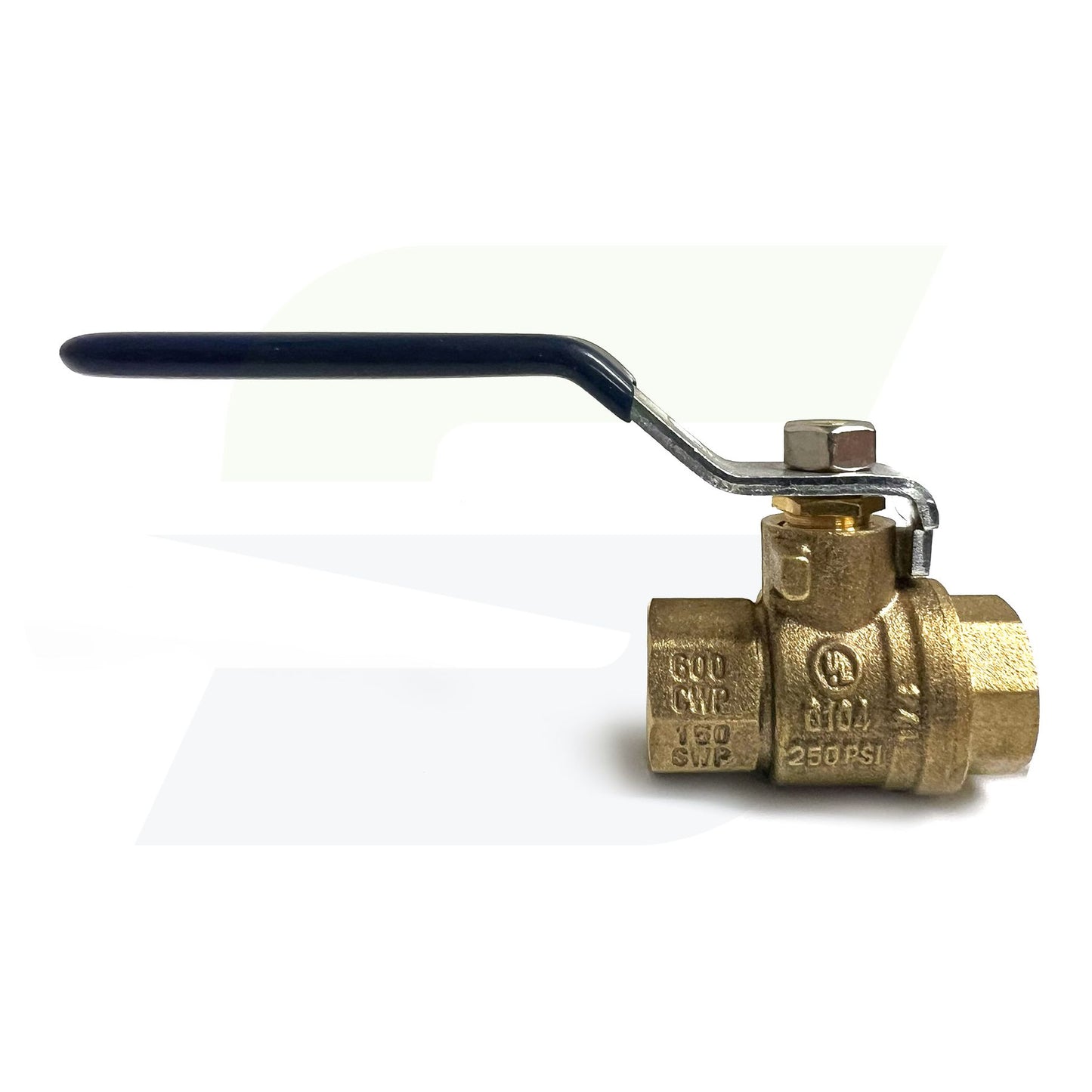 NL998H4 - 1/4" Threaded Ball Valve - T-FP-600A - Brass